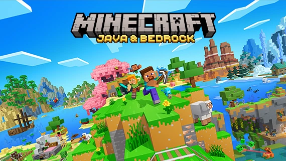 Minecraft: Java & Bedrock Edition cover artwork