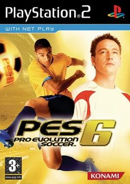 Pro Evolution Soccer 6 (2006) cover artwork