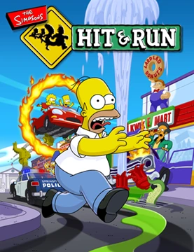 The Simpsons: Hit & Run cover artwork